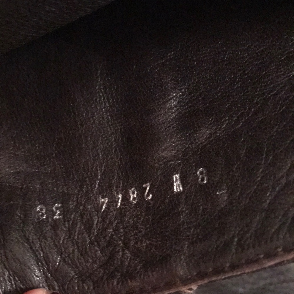 💯 authentic Fendi chocolate boots sz 38 - Picture 5 of 8